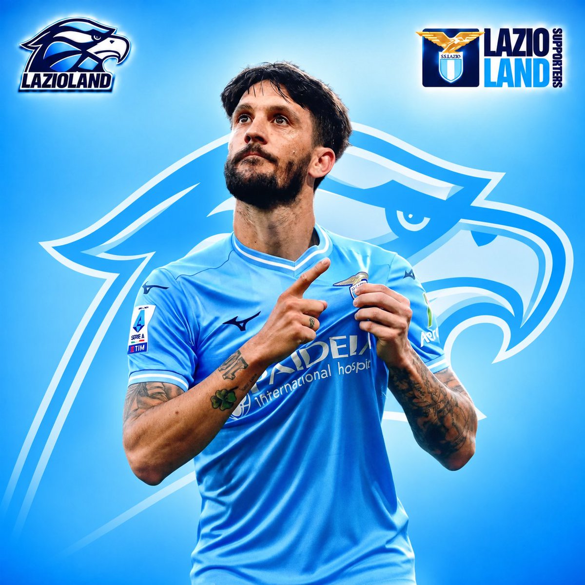 Lazio_Land's tweet photo. LazioLand wishes #LuisAlberto a happy birthday. 🩵🦅 https://t.co/vdBXXXQNFu