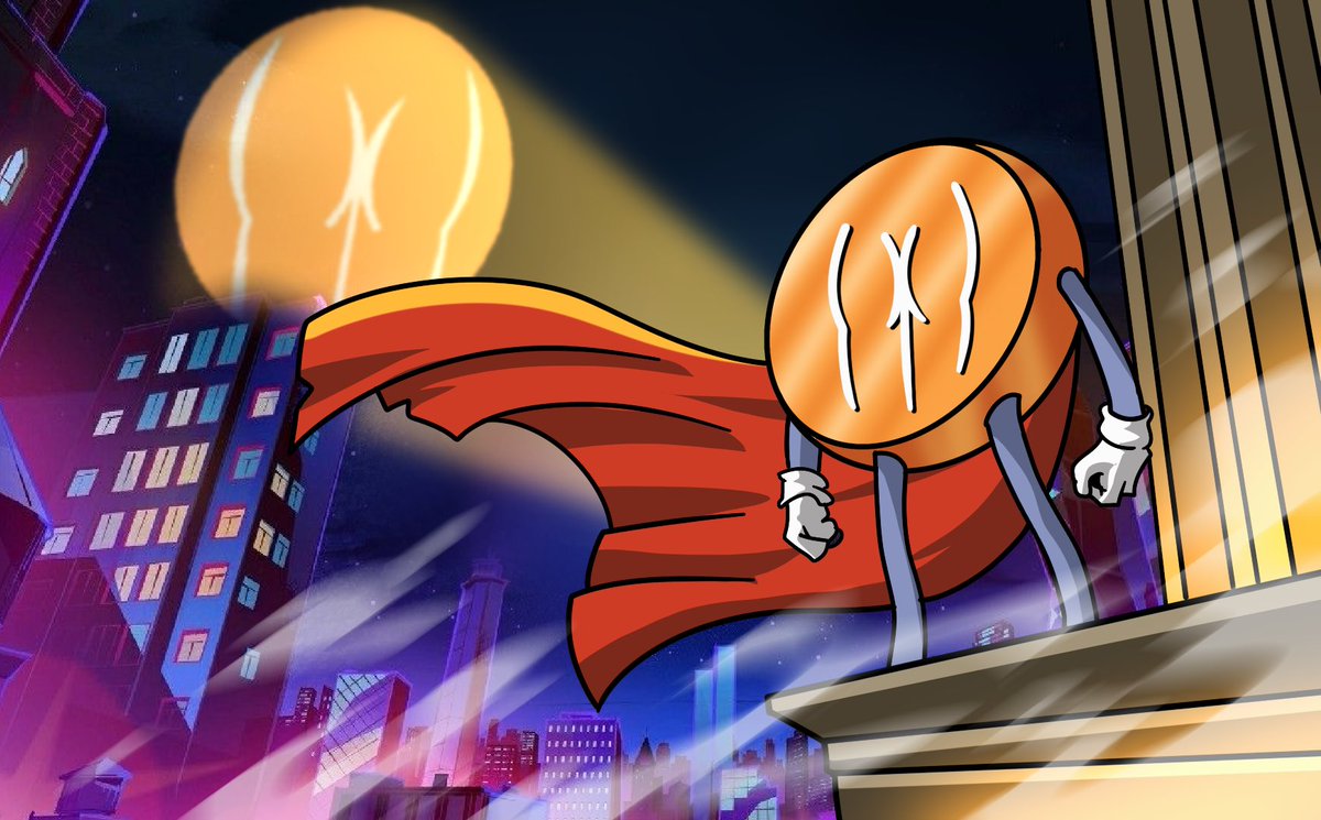 ButtCoin's tweet photo. The hero we deserve. $Buttcoin https://t.co/pVur5q1jkT