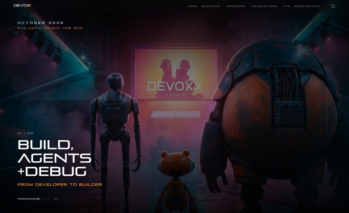 clever_cloudFR's tweet photo. [𝗘𝗩𝗘𝗡𝗧] Les agents IA commencent à utiliser nos API. Mais sont-elles prêtes pour eux ?

Du 5 au 9/10, direction @Devoxx Belgium 🇧🇪 @LostInBrittany y parlera de l’adaptation de nos API aux agents IA.

Rendez-vous à Anvers : https://t.co/yR1I5Kqhvg

🧵👇 Thread https://t.co/24RtRjtiR5