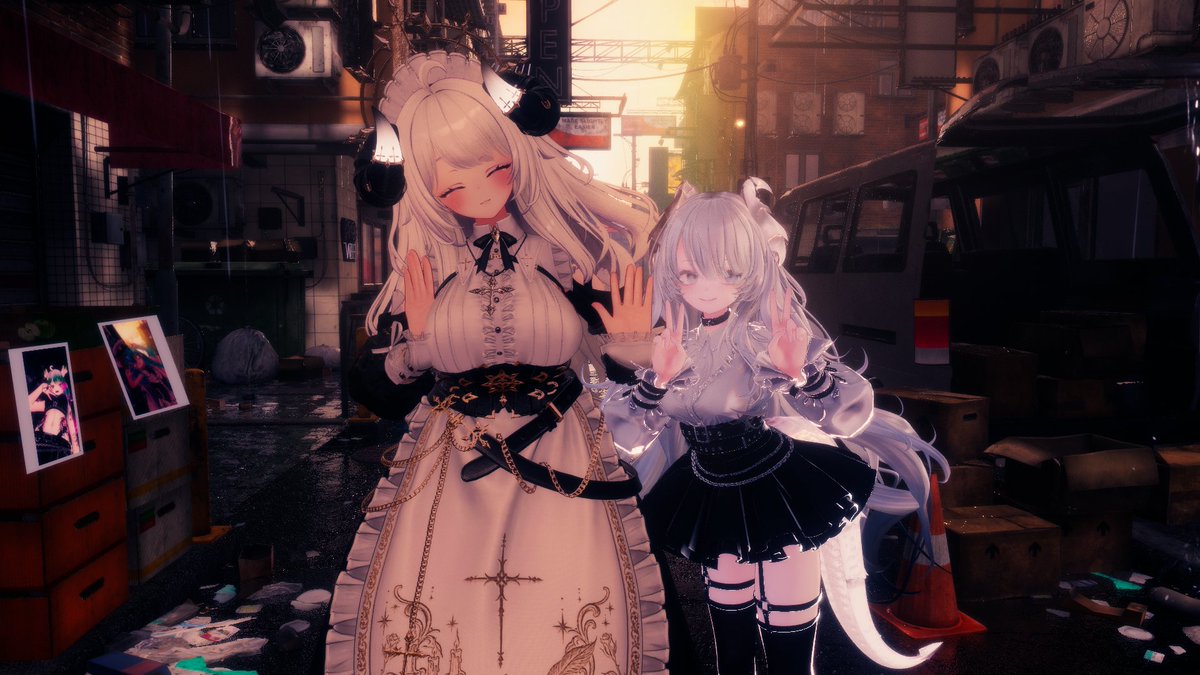 natsui_VRC's tweet photo. #Airi3D
#VRChat　
昨日のドラゴン改変集会にて
やけにメイド改変が多くなりましたが私は満足です https://t.co/7WujpNiTKo