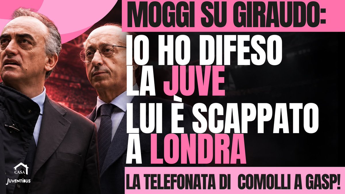 juventibus's tweet photo. 😲😲😲 #MOGGI SCATENATO: #GIRAUDO ERA UN FRATELLO, ORA UN CONOSCENTE! BRAVA #JUVE ADDIO ALGORITMI! Su #GASP e #ZIDANE… 🟠⚫️

💢 https://t.co/c6IbqE5Hke https://t.co/6YdumjAH2F
