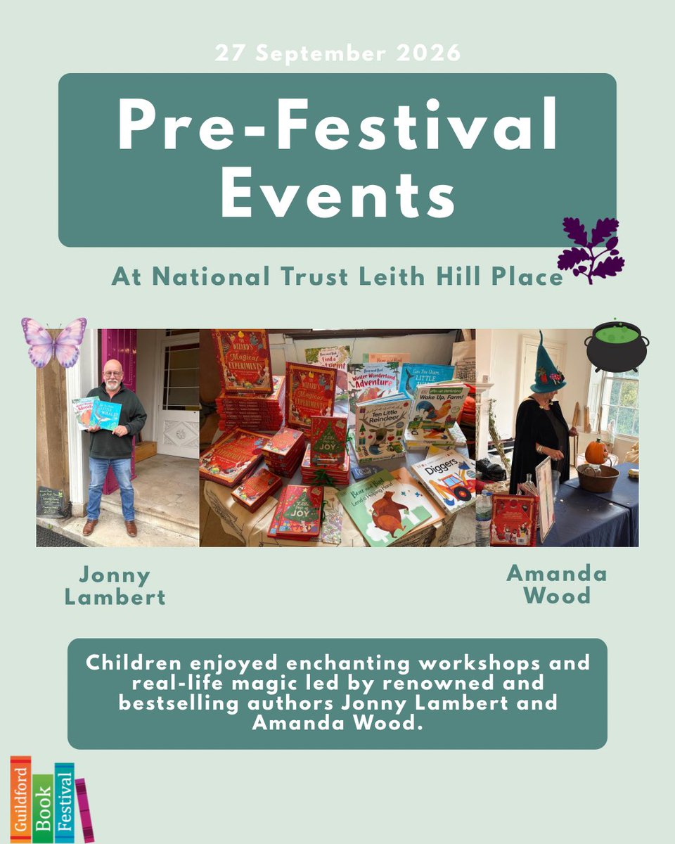 GfordBookFest's tweet photo. Yesterday we hosted two fantastic pre-festival events led by Jonny Lambert and Amanda Woodโญ๏ธ
Weโre delighted to be hosting many more childrenโs events in our main festival lineup!
๐๏ธ https://t.co/d2RU8b2EI7
#thingstodoinguildford #thingstodoinsurrey #childrensevent https://t.co/I5PNH7RiSC