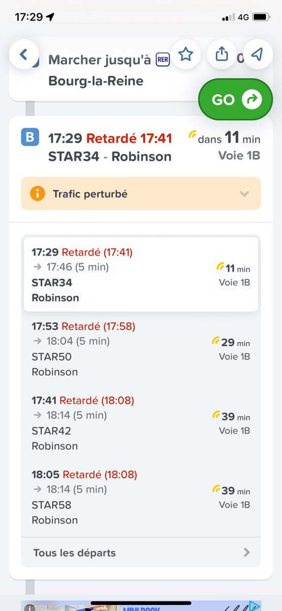 pybproductions's tweet photo. Et c’est reparti… un train #RERB en panne au Nord de #Paris et toute la ligne est perturbée pour traverser #Paris , jusqu’à l’extrémité Sud !
Remboursez le Pass #Navigo @RERB @IDFmobilites 🤬🤬🤬🤬🤬 https://t.co/oULVWbOX91