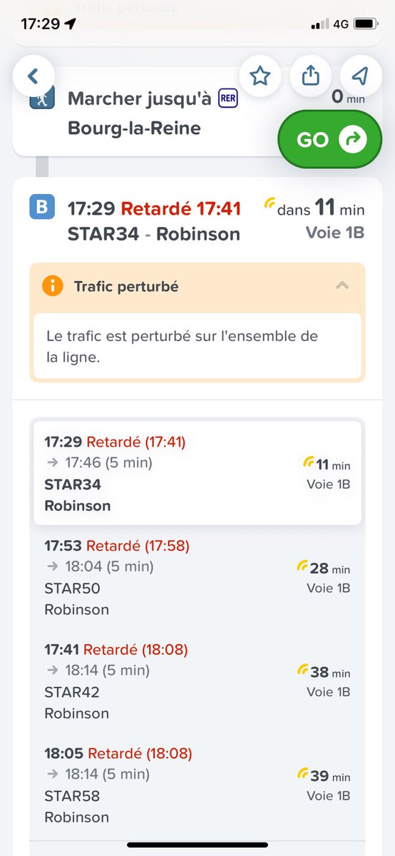 pybproductions's tweet photo. Et c’est reparti… un train #RERB en panne au Nord de #Paris et toute la ligne est perturbée pour traverser #Paris , jusqu’à l’extrémité Sud !
Remboursez le Pass #Navigo @RERB @IDFmobilites 🤬🤬🤬🤬🤬 https://t.co/oULVWbOX91