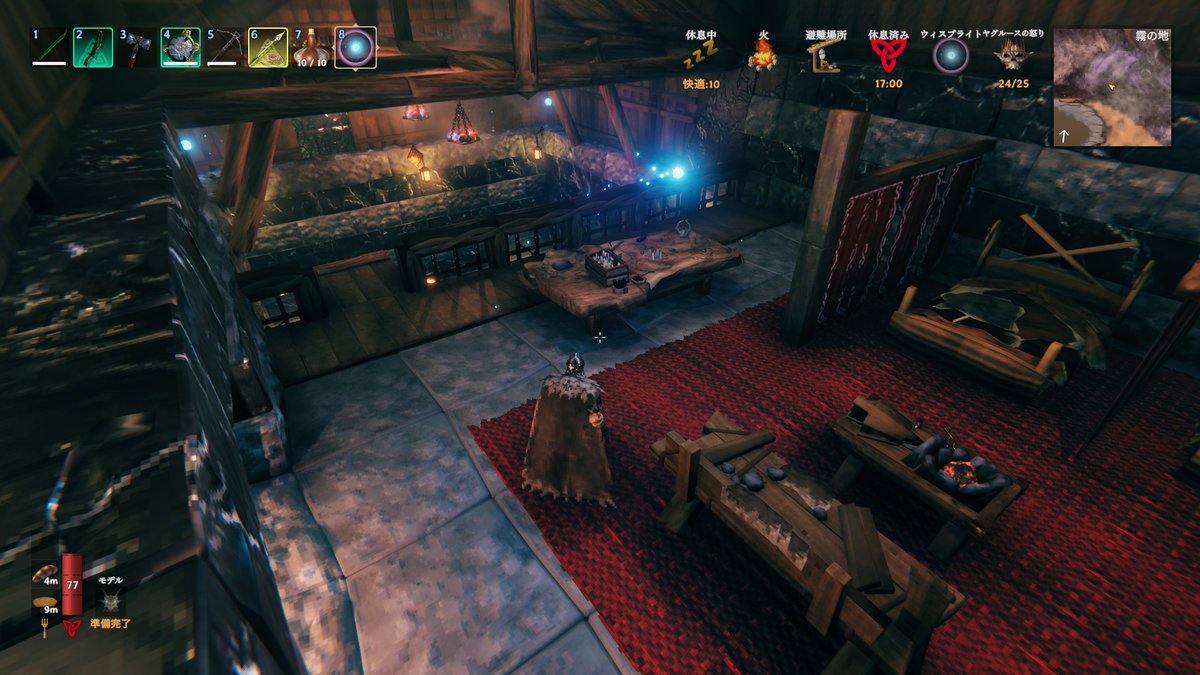 lxthere's tweet photo. #Valheim
０時を過ぎてしまった…本日はここまで。
カーテンがちらつくので微調整が必要かな。 https://t.co/Xwe2zDgXWl