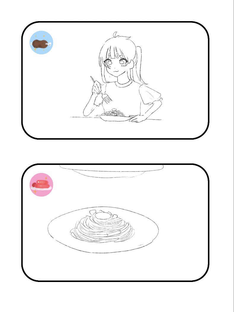 pizamaruuu_tp's tweet photo. 深夜今、カルボナーラを描くために調べたらたくさんの飯テロに出会った。深夜にカルボナーラなど描かん。 https://t.co/XIPKPIRzkG