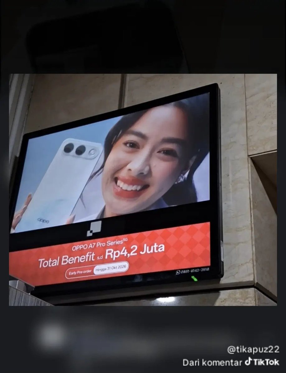 qeelupp's tweet photo. Beneran Aqeela x OPPO

cr komen tiktok https://t.co/tb4sl4t42n