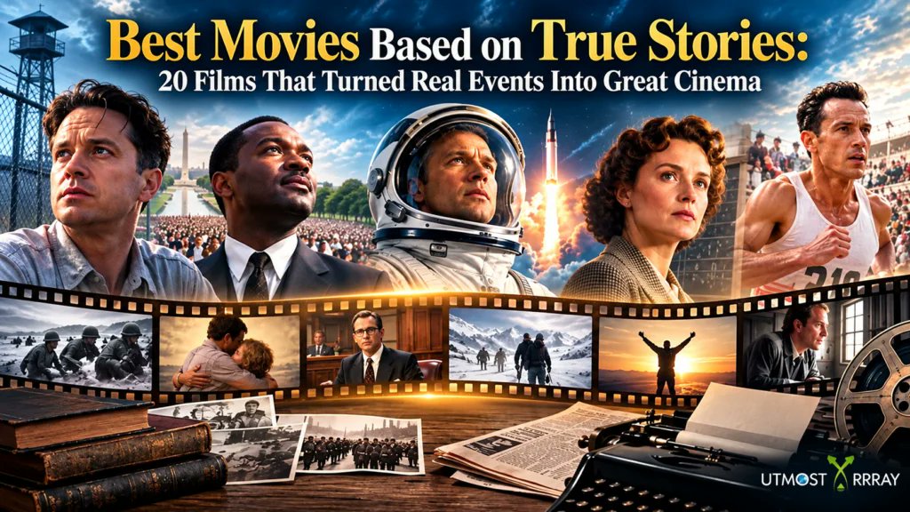 UtmostArray's tweet photo. Best Movies Based on True Stories: 20 Films That Turned Real Events Into Great Cinema
https://t.co/PHgEVx7GDU 

#TrueStoryMovies #BestMovies #HistoricalMovies #BiographicalMovies #MovieRecommendations #BasedOnTrueStories https://t.co/ibva3b6wBY