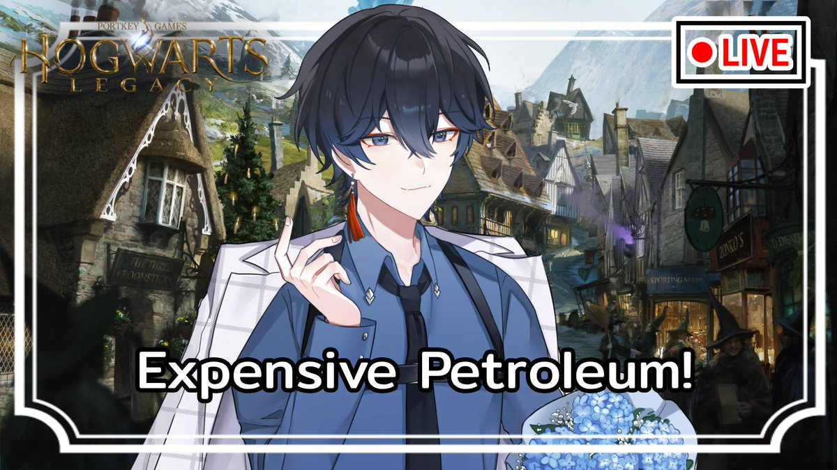 Aidynzz's tweet photo. 【 LIVE 】Hogwarts Legacy | Expensive Petroleum!【Aidyn】

คิดถึงเจ้าพวกมักเกิ้ลจังครับ😝💙✨

🔗https://t.co/H6LdxDAUyO
🗓️01 OCT 2026
⏰20:00 (GMT+7) https://t.co/BjSIP8fZNU