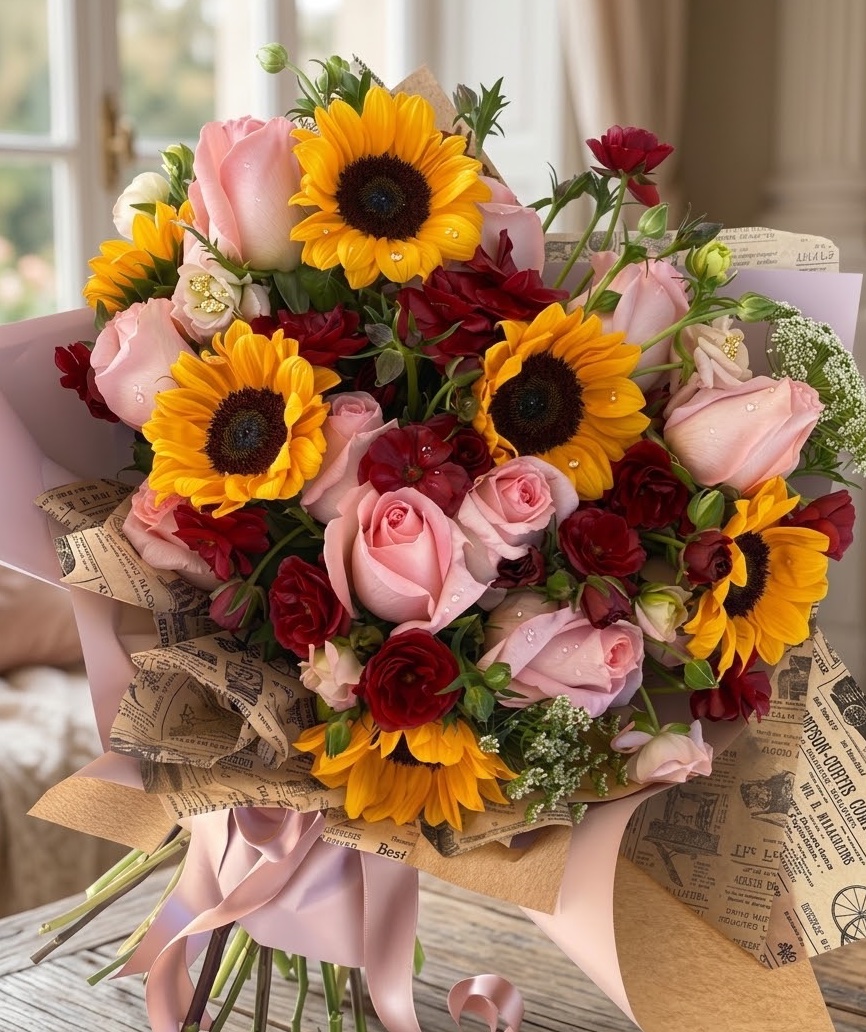 sunflowerchives's tweet photo. color your day with flowers💐 https://t.co/hmihGSrwta