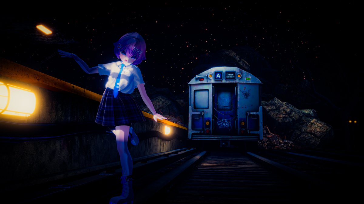 pottyVRC's tweet photo. 『一人遊び』         

🌎：12月3日      
 By ：むううう 

#VRChatPhotography 
#VRChat https://t.co/RcVHgTD7jK