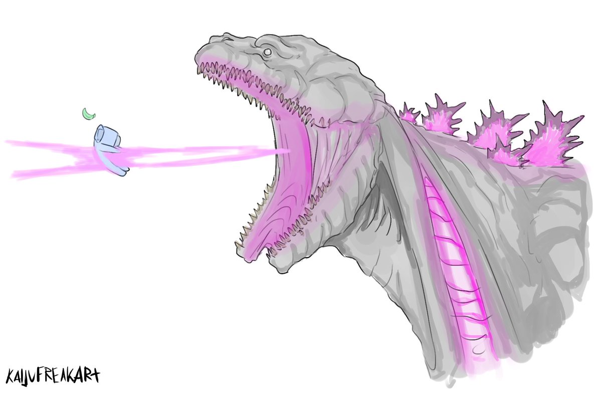 Kaiju_Freak_v2's tweet photo. Wumpus vs Shin Godzilla https://t.co/xAOYrGbjzo