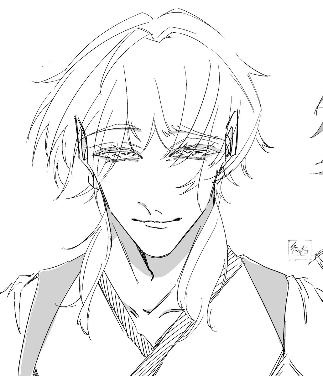 SugRy_x0's tweet photo. 初描きした https://t.co/dZCsO9bVr1
