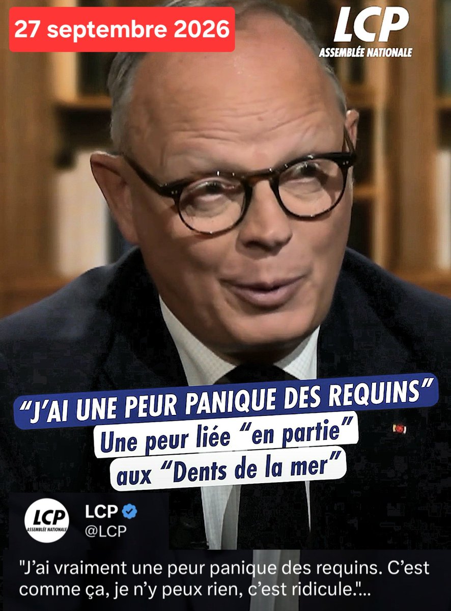 f_asselineau's tweet photo. 🤪 𝗟𝗔 𝗖𝗔𝗠𝗣𝗔𝗚𝗡𝗘 𝗣𝗥𝗘𝗦𝗜𝗗𝗘𝗡𝗧𝗜𝗘𝗟𝗟𝗘
𝗗𝗘 𝗣𝗛𝗜𝗟𝗜𝗣𝗣𝗘 𝗔𝗧𝗧𝗘𝗜𝗡𝗧 𝗗𝗘𝗦 𝗦𝗢𝗠𝗠𝗘𝗧𝗦 𝗗𝗘 𝗦𝗧𝗥𝗔𝗧𝗘𝗚𝗜𝗘 𝗚𝗘𝗢𝗣𝗢𝗟𝗜𝗧𝗜𝗤𝗨𝗘
Alors que l'on nous a déjà expliqué, en long, en large et en travers, qu'Édouard Philippe est capable :
🍟 de saler des frites dans un fast-food,

💐 de creuser un trou pour y planter des myosotis,

🥧 et d'enfourner des flammekueche,

on apprend coup sur coup que le prétendu «homme politique préféré des français�� :

🛍 ne se déplace jamais sans un sac vert qui lui est indispensable comme porte-bonheur🤪

⚓️ que ce sac doit impérativement être rempli
-par une ancre de marine
-et par une collection d'écussons militaires 🤪
https://t.co/cbwiGd0Vhk

🦈 et qu'il a par ailleurs une «peur panique des requins» 🤪
https://t.co/cphQjUUz0H

Toutes ces révélations sont censées nous confirmer qu'Édouard Philippe a vraiment les qualités requises d'homme d'État pour diriger la France pendant les 5 ou 10 prochaines années.🤡

------------------
COMMENTAIRES
------------------
Il y a décidément une course poursuite effrénée entre l'équipe de communication d'Édouard Philippe et celle de Gabriel Attal pour la campagne présidentielle.

Dans un cas comme dans l'autre, les communicants s'ingénient à prendre toujours plus les Français pour des imbéciles, faute de savoir quoi leur dire en termes de programme pour redresser le pays.

Dans un cas comme dans l'autre, il s'agit de tenter de faire oublier aux Français que ces deux olibrius ont été Premiers ministres de la France et ont conduit notre pays dans le désastre actuel.

---------------
CONCLUSION
---------------
Édouard Philippe apparaît de plus en plus comme un individu ayant de sérieux désordres mentaux, qui pourraient se révéler encore plus néfastez pour la France que ceux de Macron.

Jusqu'à quand les Français vont-ils accepter que les oligarques qui tiennent les medias aient toute latitude :

🧠🚿pour laver le cerveau des électeurs

🗳🔓et pour verrouiller l'élection présidentielle à leur profit ?

En 2027, les Français doivent se débarrasser de toute cette mafia et de tous ces dingues qui les méprisent et les pillent.
----