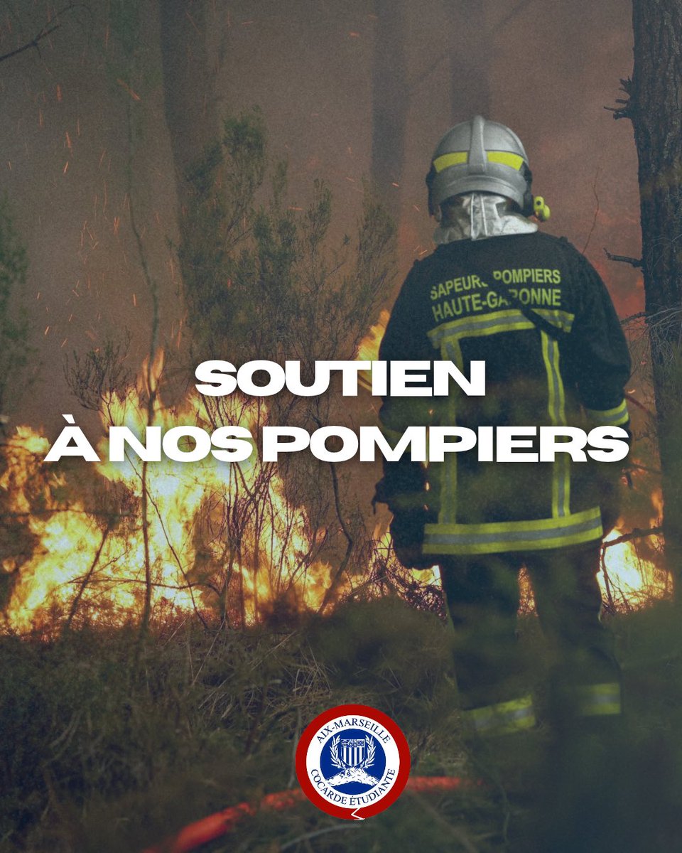 Cocarde13's tweet photo. ILS NOUS PROTÈGENT,
PROTÉGEONS-LES.

Ils interviennent sur les incendies, portent secours aux victimes et protègent nos territoires, parfois au péril de leur propre vie.

PARCE QUE CEUX QUI NOUS PROTÈGENT MÉRITENT
EUX AUSSI D'ÊTRE PROTÉGÉS.

Soutien à nos sapeurs-pompiers ! https://t.co/4gkDR90Sc9