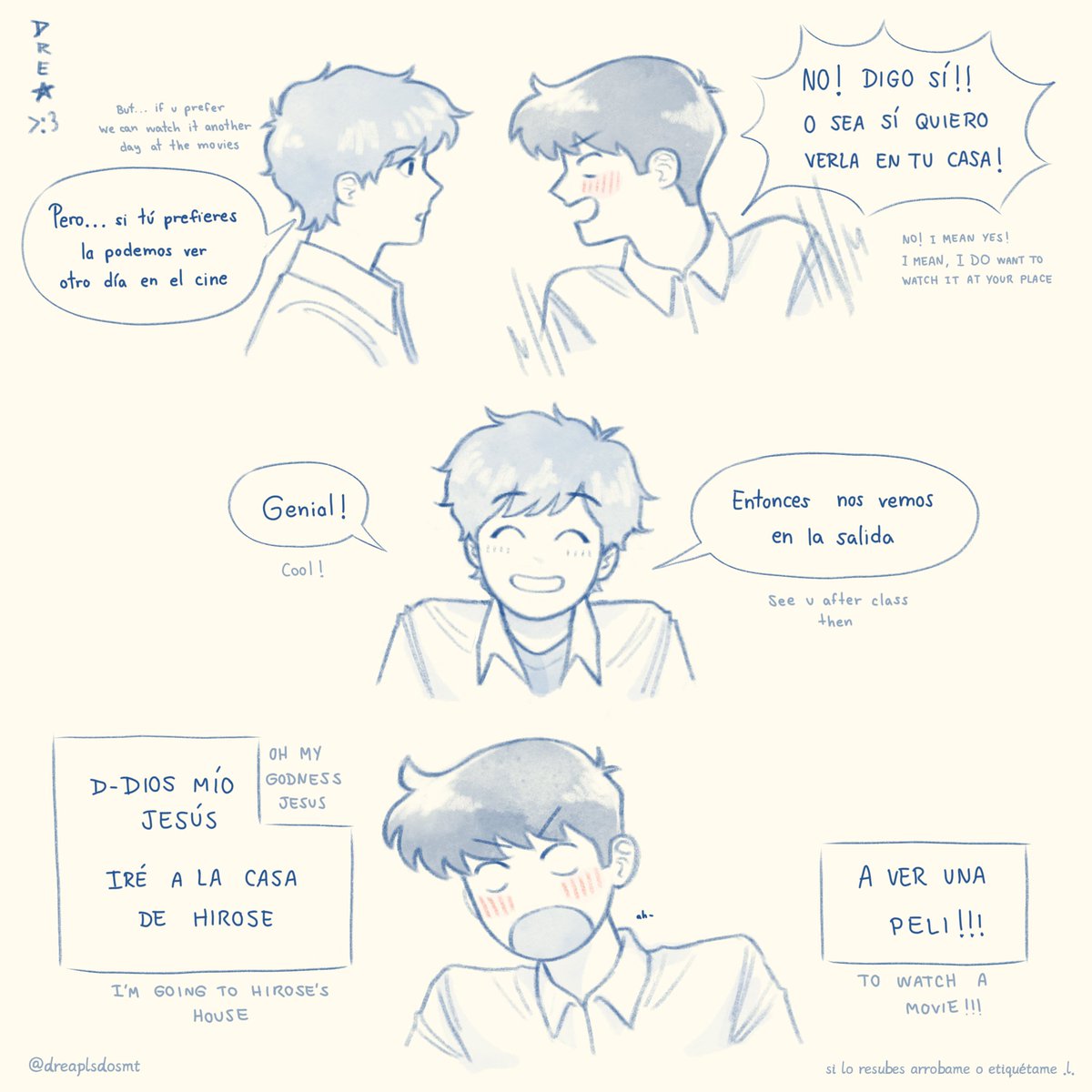 dreaplsdosmt's tweet photo. Otro minicomic Nakahiro jjwjejwjj
Veamos una peli pt. 1
#goforitnakamura #ガンバレ中村くん #gnk https://t.co/fQsshDKGjU