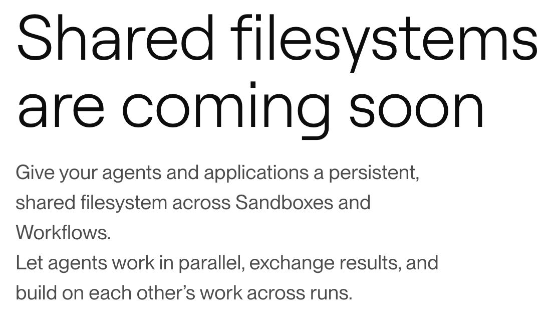 anuraggoel's tweet photo. We're launching fast, fully-managed shared filesystems for sandboxes, workflows, and every other service type on @render. Sign up to get early access!

https://t.co/r0ZPpzj6W0 https://t.co/r6irjVwln0