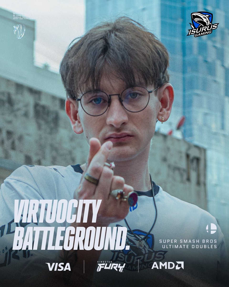 teamisurus's tweet photo. ¡DIA DE SMASH EN CATAR! 🇶🇦
@Chagspc y @GlutonnySSB van en busca del titulo de Doubles en el Virtuocity Battleground.
¡TRAIGANLA A CASA! 🏆
#GoISG 🦈 #BeTheShark https://t.co/03sboUmAg1