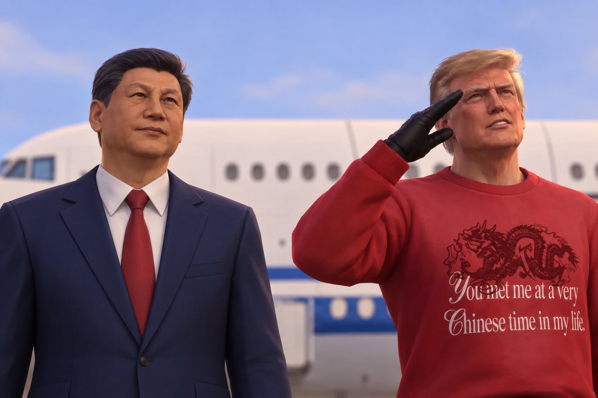 chinesetimeinmy's tweet photo. @WatcherGuru Trump finally turned chinese https://t.co/29MQdHr9os