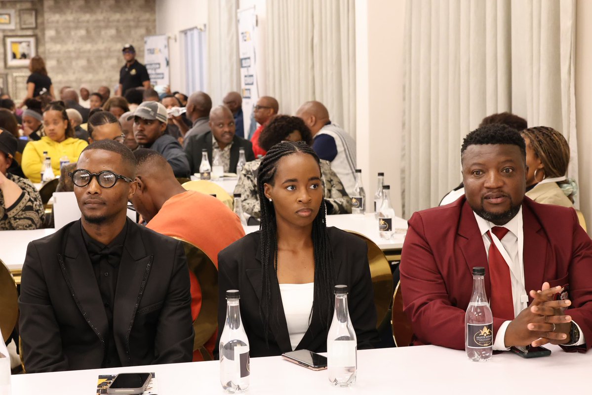 Stellarated's tweet photo. Today, I delivered the keynote address at the 2nd Annual Township &amp; Rural Economy Investment Compact (TREDA) in KuGompo, where I emphasised the need to position township and rural enterprises at the centre of South Africa’s economic growth and job-creation agenda.

#DSBDatWork https://t.co/QcTP6YSTlW
