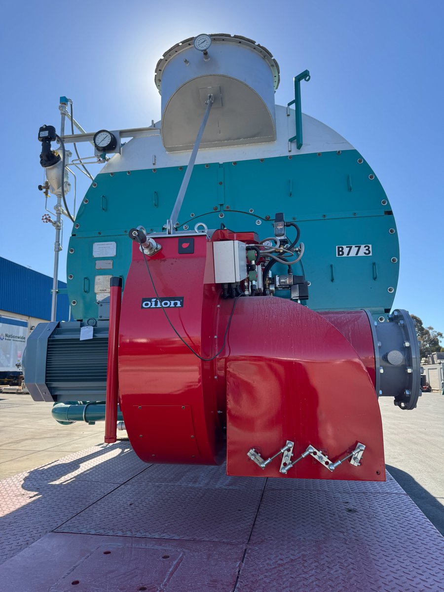 SteamNow's tweet photo. The #burner is at the heart of a boiler’s combustion process, playing a key role in performance, efficiency, and emissions. #NationwideBoiler supplies new and replacement, low and ultra-low NOx burner solutions, backed by hands-on experience to help customers find the right fit. https://t.co/tODnXgvrwx
