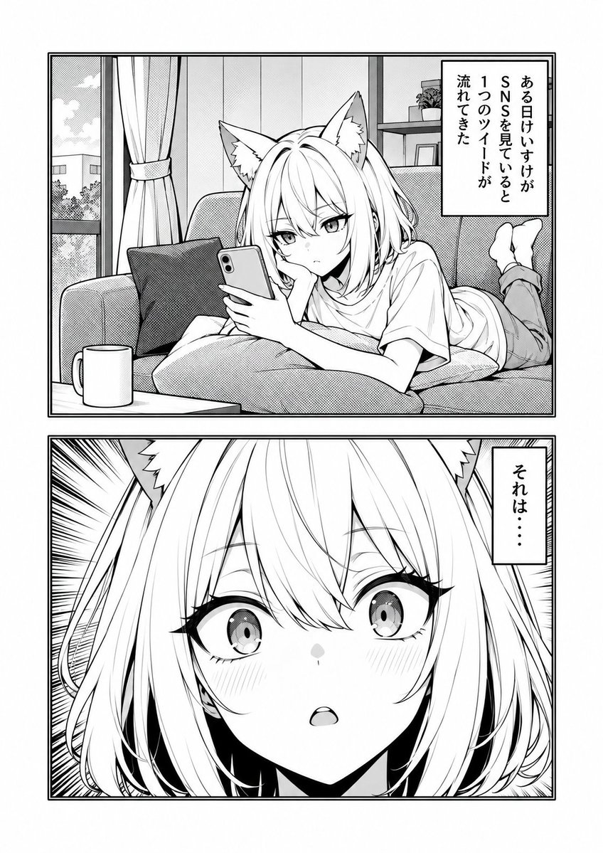 kei31's tweet photo. nemuakiさんの写真がバズったので、その気持ちをマンガにしました。 https://t.co/EshjZGkSgD