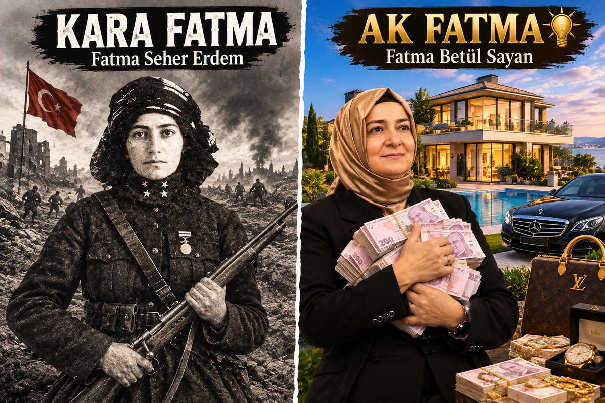 AsparagasAjans's tweet photo. Tarih yazsın iki Fatma vardı diye.

Biri Milli Mücadele için tüfeğini kucakladı.
Diğeri ise yedi ceddini ihya için milletin parasını

Van'da 7 1 Ekim Perşembe #battık https://t.co/FYkOtummPR