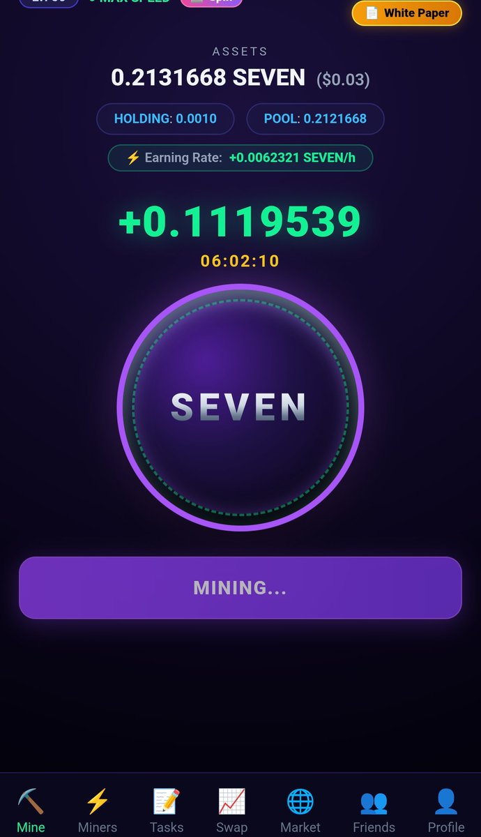 SEVN_Network's tweet photo. 📢 Important Update Regarding Miner Bot & Withdrawals / Invites
​Dear Seven Network community and supporters,
We are aware that some users are currently experiencing temporary technical issues or delays regarding coin withdrawals and the invite system in our Telegram Miner Bot due to regional network conditions.
​⚠️ Please rest assured! Our core development team is actively working behind the scenes to fully resolve these issues as soon as possible. Your assets, mining progress, and data are 100% safe and secure.
​Thank you for your endless patience, trust, and continuous support. Stay tuned for updates! 💪✨
​🔗 Official Links:
​Announcement Channel: https://t.co/f4nVX3qC0s  
​Twitter (X): https://t.co/C2DU2T0yGe
​#SEVENNetwork #Crypto #Solana #MiningBot #Web3 #Update #SEVEN $SEVEN