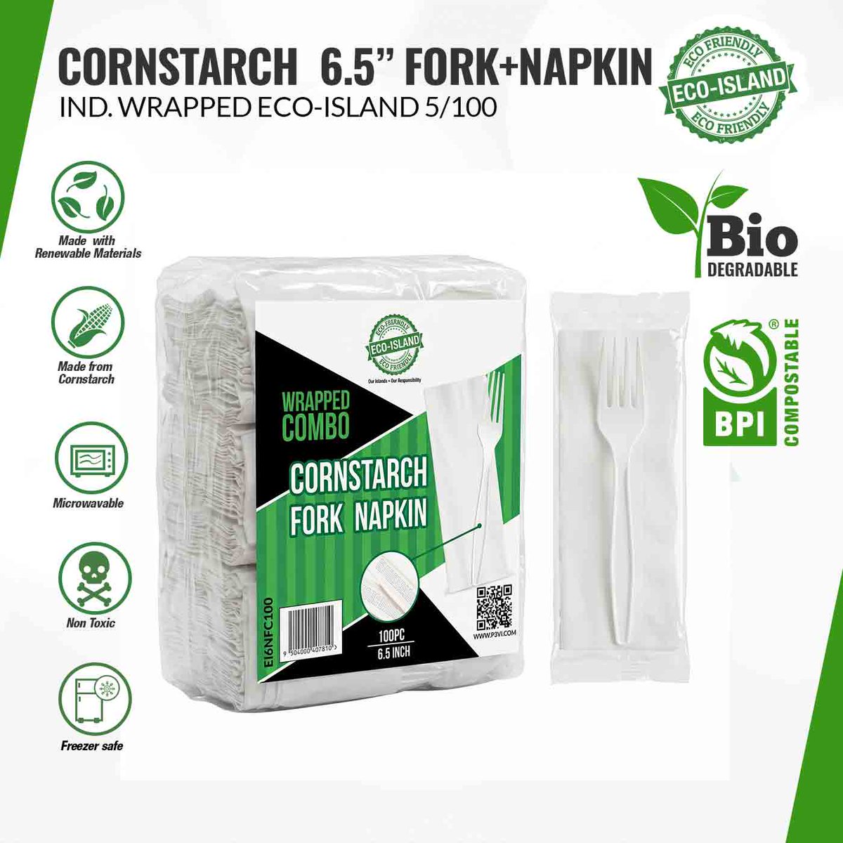 plasticpro3's tweet photo. Eco-Island Wrapped Napk+Fork 5/100 — greener case packs for VI takeout &amp; cafés.

Available now — https://t.co/R2Me2HsIi7
Call/WhatsApp: +1 284 442 3331 | +1 284 542 3331
P3 Paper Plastic Products — Great Products. Better Service.
#EcoIsland #P3VI https://t.co/LtbKrkZQzu