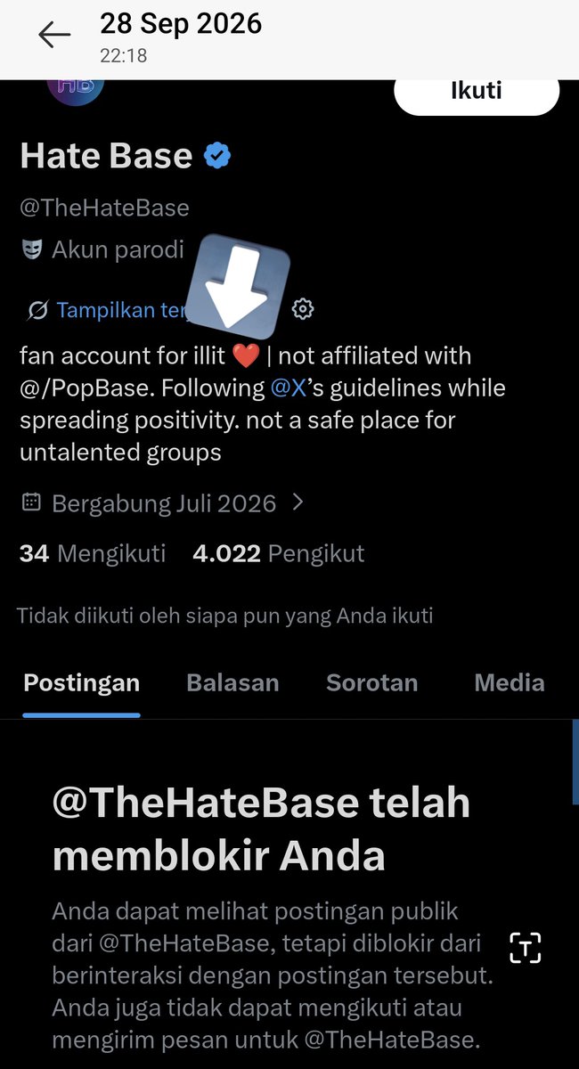 carantyna_na's tweet photo. This account: @TheHateBase was previously a hatebase for #LE_SSERAFIM then changed to #illit bc the admin of this account knew that illit would be cb soon. I realized what happened and left that comment, and then i got blocked😌 let's report this acc
#ILLITISCOMING 
#LE_PLAY https://t.co/AWHINI4arU