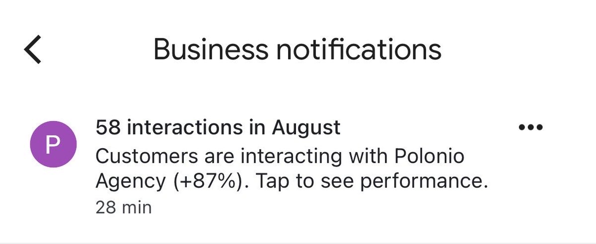 echevarss's tweet photo. Dentro de las growth opps mas sucias que hice: mejorar el Business Profile. https://t.co/6aAMTjX4rZ