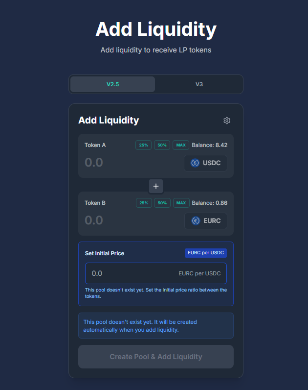 UnitFlowFinance's tweet photo. Big update for the @UnitFlowFinance community and CT.

UnitFlow has fully integrated its V2.5 AMM.

This is a dual-router architecture built to handle tax tokens properly. It has three components:
• Factory Router  
• Swap Router  
• Liquidity Router  

We also shipped a set of UI improvements across the Info page, Swap UI, and the broader product.

Thank you for the continued support.

https://t.co/zL8CvXl7S3