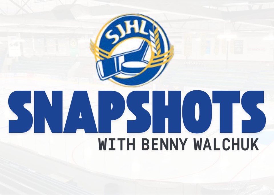 BennyGX94Sports's tweet photo. SJHL SNAPSHOTS: Warman Wolverines surge, Hall of fame honours in Flin Flon 

READ ⬇️
https://t.co/zFvo5Cf7lW https://t.co/bMTYrFjzgU