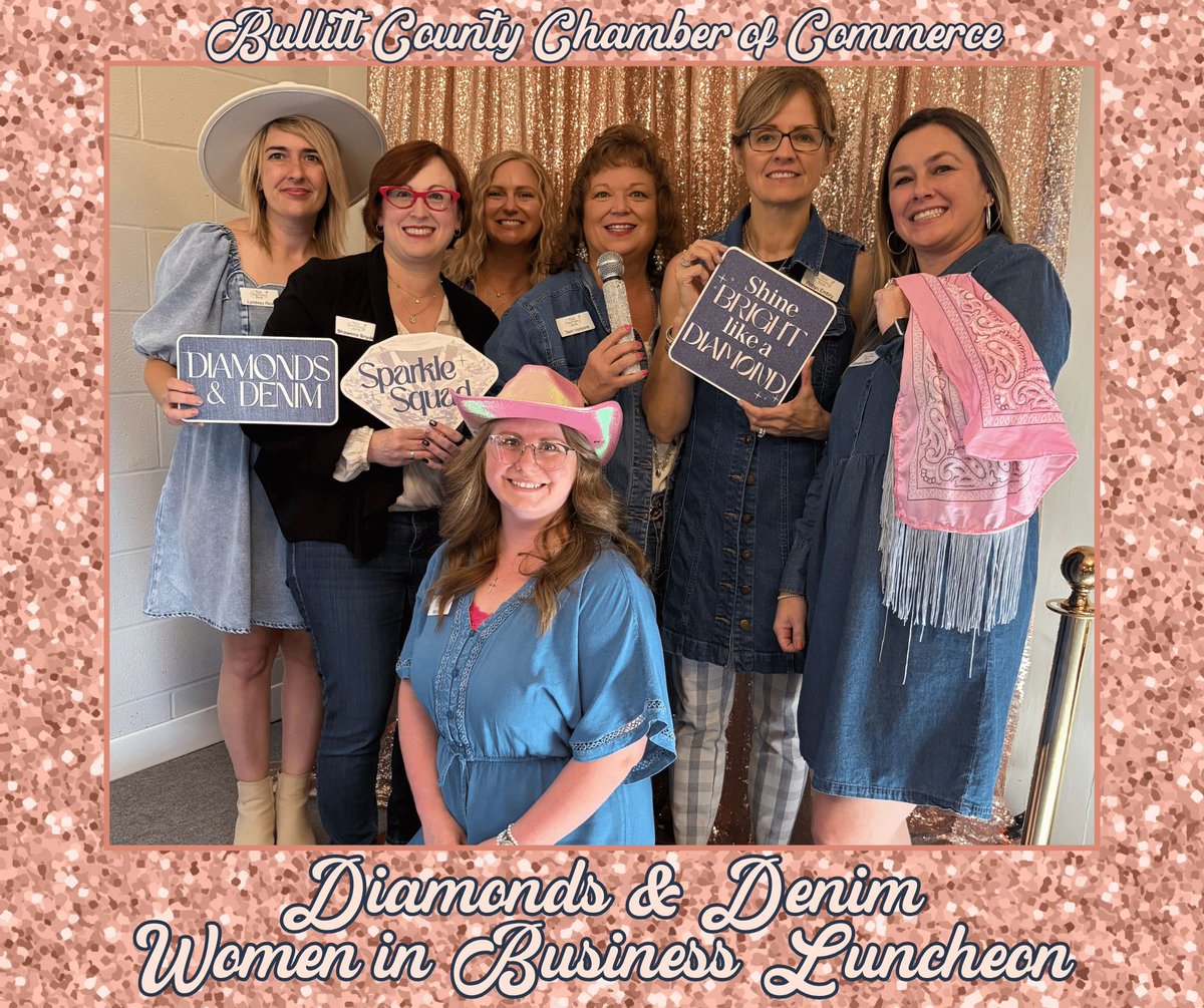 FirstHarrison's tweet photo. We enjoyed attending the Bullitt County Chamber's Denim &amp; Diamonds Women in Business Luncheon.

From networking with fellow professionals to celebrating the accomplishments of women in business, it was a wonderful opportunity to build connections! https://t.co/ieufIOANXY