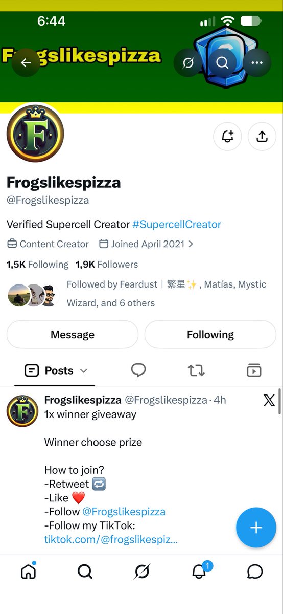 magicLoki7's tweet photo. @Frogslikespizza @jamladygirl done everything🤞 https://t.co/ErzDF4sj9i