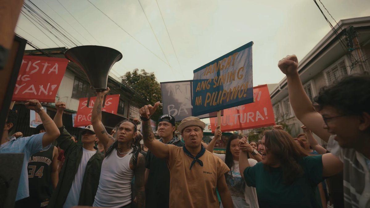 hmwkbruh's tweet photo. “Sining ang sandata sa kulturang mapagpalaya.” https://t.co/yje0AY7Nq4