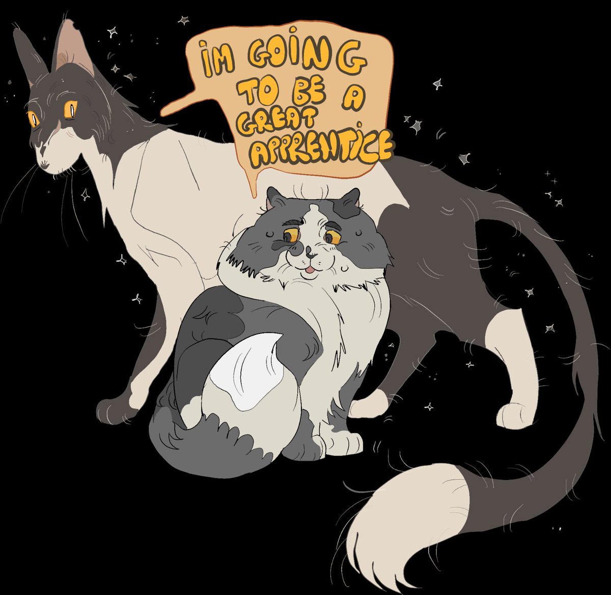 flixiastar's tweet photo. My au abt Dewpaw/nose being Swiftpaw reincarnation #Warriorcats https://t.co/mkBqIZmHmc