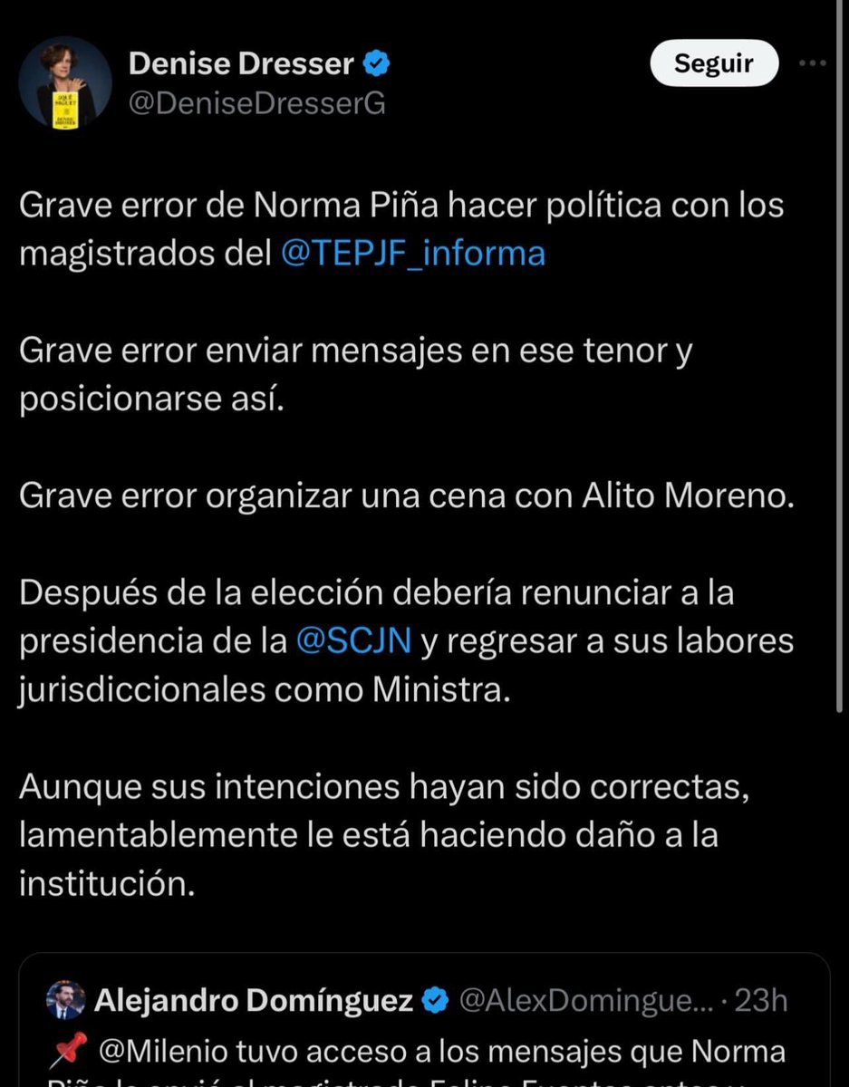 EstebanTalave14's tweet photo. @Reforma @DeniseDresserG Hablando de borrar Denise https://t.co/4Ec9OTAOHV