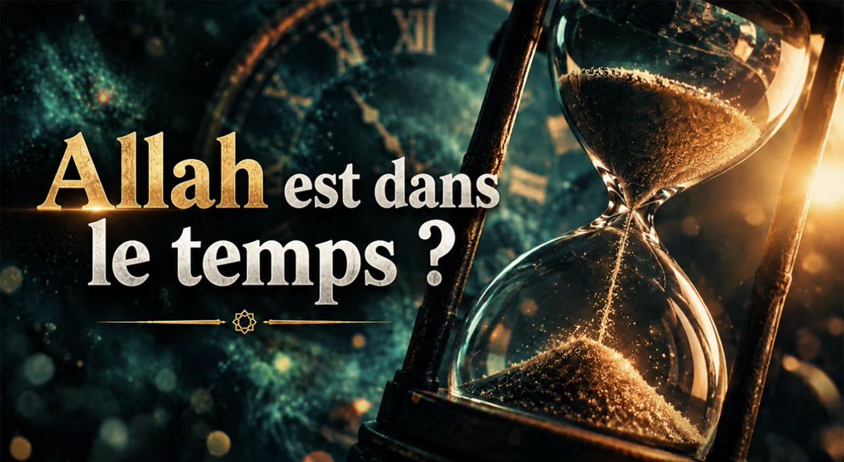 oumayr_a's tweet photo. Allah est-Il dans le temps ?

Dans cette vidéo, nous abordons avec le frère @100rancune cette question question qui revient sans cesse dernièrement.

Nous exposons la thèse athari tout en répondant à ceux qui, parmis les contemporains, se trompent quant à leur conception du temps et de son rapport à Dieu. 

Retrouvez l’intégralité de la vidéo sur notre site https://t.co/2DA5ae8amh 

https://t.co/MOG8Wcu9WV