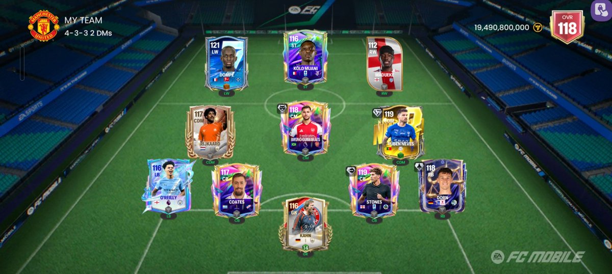 pasthinlino's tweet photo. @Chuffsters @Razer Chuffs can you rate my fc mobile 27 team? https://t.co/1hlaKN3VAW