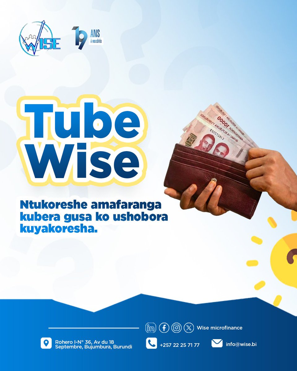 Wise_imf's tweet photo. Ce n’est pas parce que vous pouvez que vous devez.

Avant d’acheter, posez-vous une question simple : est-ce un besoin ou une envie ?

La discipline financière commence aussi par cette capacité à faire la différence.

C’est ça, consommer en mode WISE.

#TubeWise
#WiseMicrofinance https://t.co/bOLGxhTFgm