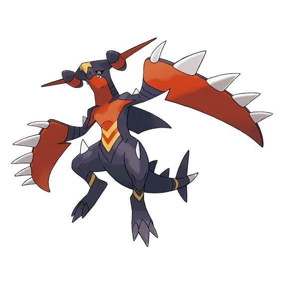 PokeRoyVGC's tweet photo. In many ways Mega Garchomp Z looks more like my "Chainsaw Mon" than the original ever did haha https://t.co/wUhvG4wzKj
