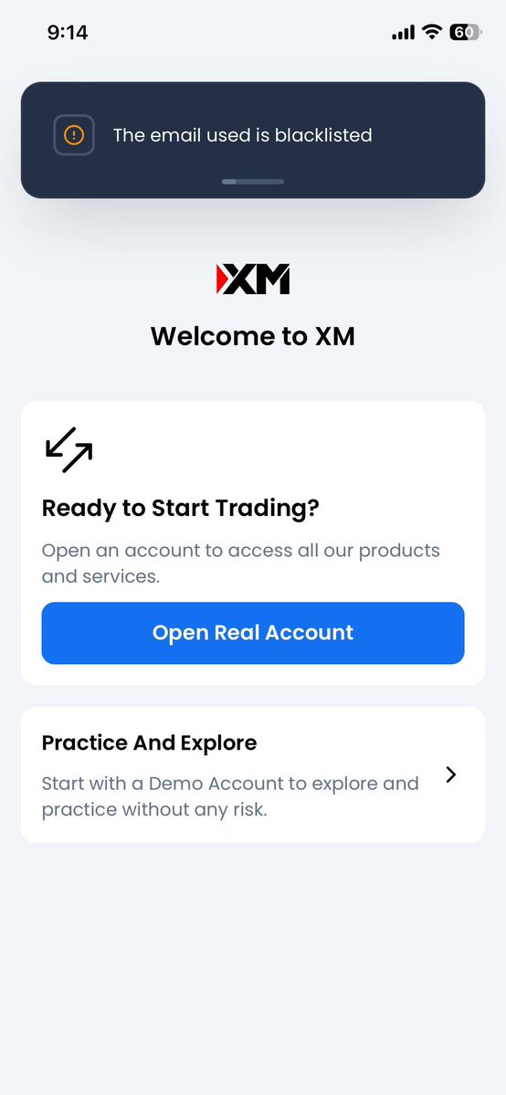 XAUREDPNL's tweet photo. Made Some money with XM. Now my email is “blacklisted.” 👀
Is this how profitable traders get treated?
@XM_COM #Forex #XMGLOBAL #Traders #XAUUSD https://t.co/QT5vQmfAG5