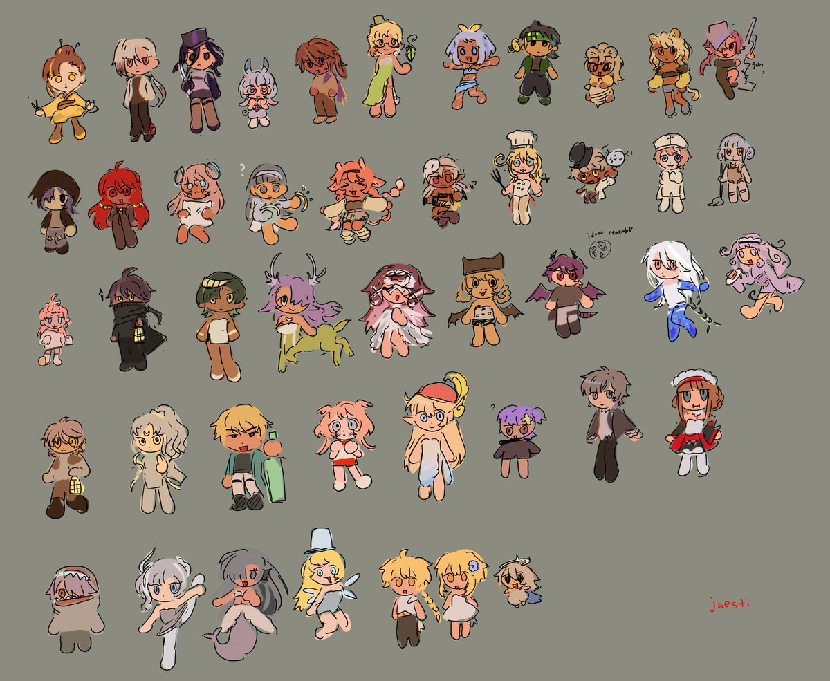 jaestiy's tweet photo. all playable characters from memory
#genshin https://t.co/rHG0bg9EAK
