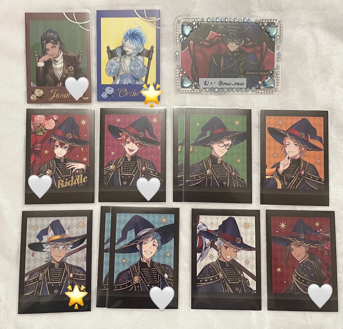 mui__0410's tweet photo. 【交換】ツイステ ボンボニ ブルーム アニメーションぱしゃこれ カード

譲)画像参照

求)同異種デュース

🤍は🌟��むお取引優先
ボンボニは同種のみ、纏めて優先
郵送のみ
検索からでもお気軽にお声掛けください https://t.co/HF9LTmtoGm