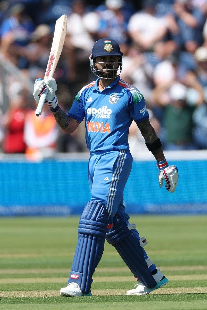StumpsBails_'s tweet photo. Dear Virat Kohli,

ODI cricket has existed for 55 years, but watching, experiencing and feeling it has never been this much fun.

Those wrists. Those drives. Those lofted strikes. That elegance. That flair. That aggression. That passion. That mentality. https://t.co/fxe6YQTrry