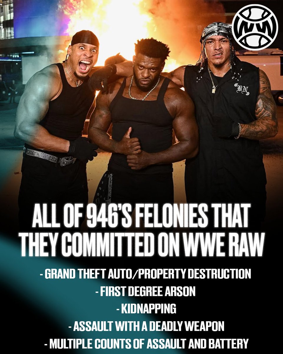 WrestlingWCC's tweet photo. Royce Keys and 946 have been getting their hands dirty on Raw 🗣️ https://t.co/PT3J8gCIAL