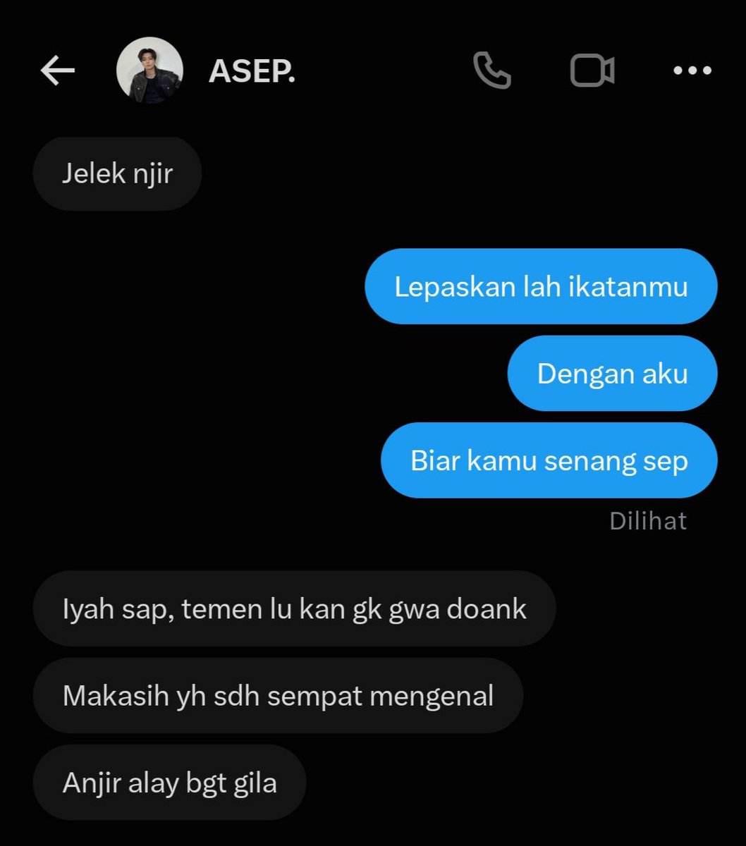 Songhonn's tweet photo. Sekalinya ngobrol malah ngatain gua alay mulu lu kampret https://t.co/3XegraSmPT