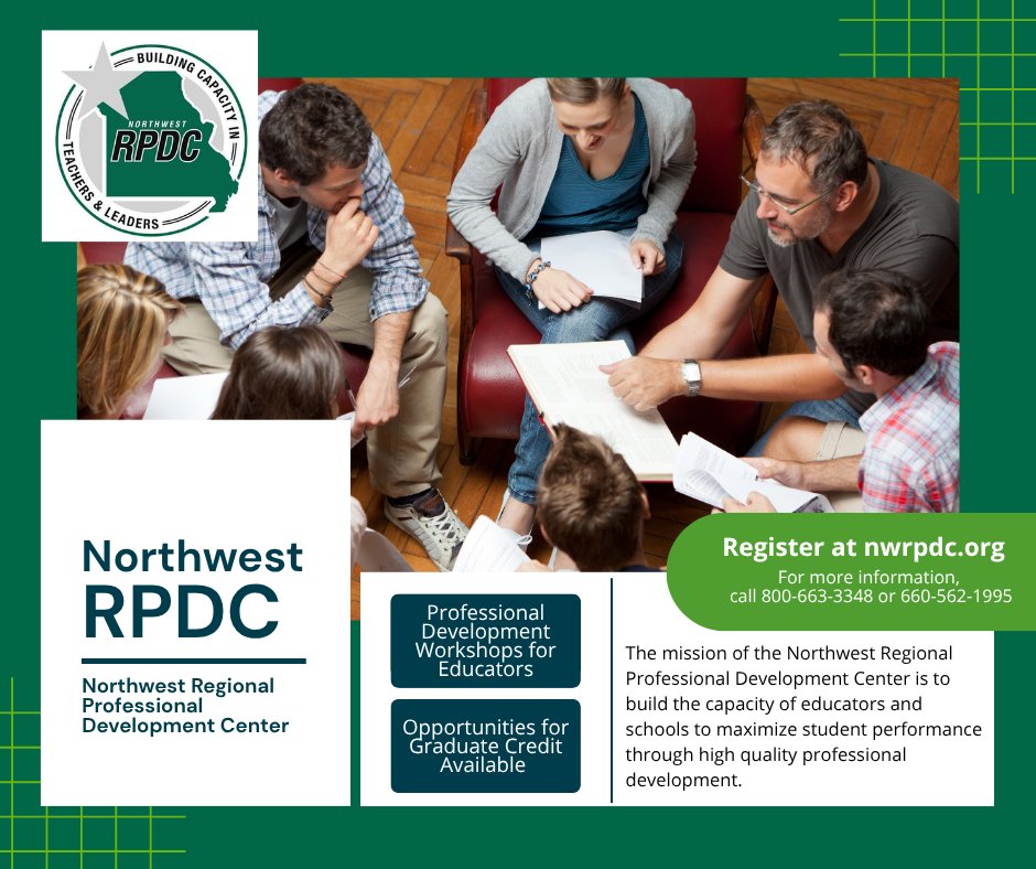 NWExtLearning's tweet photo. Educators, invest in your growth! Discover professional development opportunities through Northwest's RPDC. Select trainings even offer graduate credit. Find your next learning opportunity today! 

https://t.co/SmZCsfF1Oi https://t.co/U7vFNyeVLd