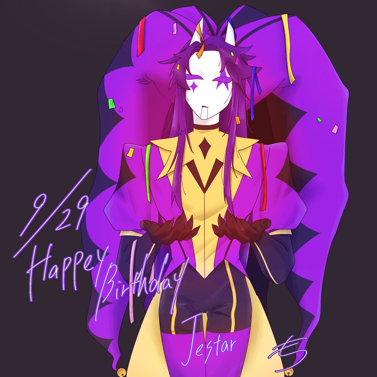 annkoromothi_'s tweet photo. #Jestar #tfc #tfcfanart #thefreakcircus 
💜 𝐇𝐀𝐏𝐏𝐘 𝐁𝐈𝐑𝐓𝐇𝐃𝐀𝐘 💜 https://t.co/EriR4Vhd8P